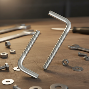 Hete Aanbieding ONEBUILD L-vormige M8 Pan Kop Ankerbouten Klasse <span class=keywords><strong>6</strong></span> voor de Bouw RVS Gladde Afwerking met Moeren - Product Image 2