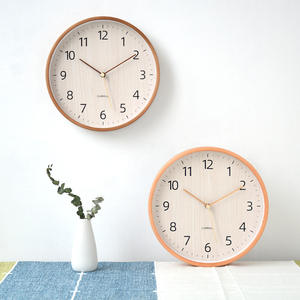 Reloj de Pared Analógico Redondo Carroll de 12 Pulgadas, Silencioso, Funciona con Batería, Decoración para Sala de Estar y Hogar - Product Image 2
