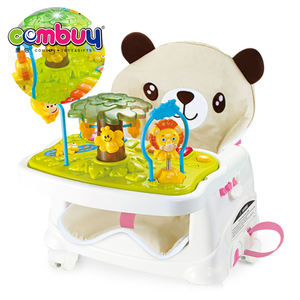 Tissu de bureau à musique pour bébé, rehausseur de siège, <span class=keywords><strong>table</strong></span> à manger, facile à transporter - Product Image 1