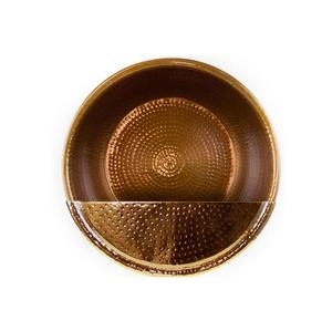 Bols à pédicure en métal de luxe, nouveau design, bol rond martelé en cuivre, vente directe d'usine - Product Image 2