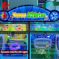 Équipement de terrain de jeu intérieur pour enfants, machine de jeu sportive à monnayeur, machine d'arcade de basketball et de football à récompense
