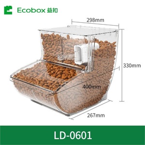 <span class=keywords><strong>Ecobox</strong></span> de Gran Capacidad con Cuchara, Recipiente de Plástico para Alimentos Secos a Granel, Cereales, Dulces - Product Image 2