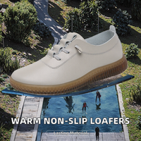 Mocassins antidérapants à semelles en tendon, chauds pour les mamans, pantoufles d'accueil, chaussures de campus, baskets pour hommes, chaussures homme