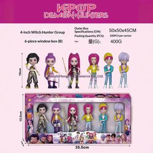 Muñeco de PVC de Demon Slayer: <span class=keywords><strong>Kimetsu</strong></span> <span class=keywords><strong>No</strong></span> <span class=keywords><strong>Yaiba</strong></span>, Edición Q de la Ola Coreana, Juguete Coleccionable Sorpresa - Product Image 4