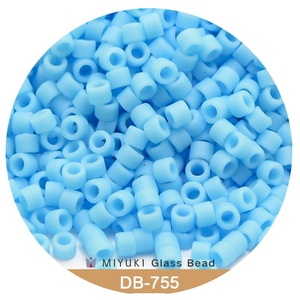 Miyuki <strong>Delica</strong> <strong>Beads</strong> 1.6 mm [21 Color Matte Opaque 2 ]10g Pack - Product Image 2
