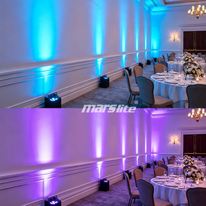 Projecteurs sans fil à batterie Marslite 6x18W, Smartbat <span class=keywords><strong>DJ</strong></span> Uplightsing, projecteurs <span class=keywords><strong>LED</strong></span> sans fil pour discothèque, mariage, fête - Product Image 5