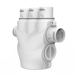 Boîtier de raccordement flexible en PE pour systèmes CVC, boîte de dérivation électrique en plastique ABS pour tuyaux, utilisation en appartement, contrôle de l'air - Product Image 6