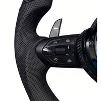 Volant en fibre de carbone pour BMW F30 F10 F12 F15 F20 F22 F32 F80 M3 M5 Style sport