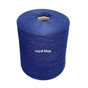 Royal Blue Heat Resistant Aramid Sewing Thread Para Aramid And Meta Aramid Blended Yarn Low Price