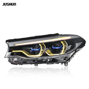 Ensemble de phares Jushun pour BMW Série 5 G30, LED haute luminosité, double couleur, feux de jour améliorés - Product Image 2
