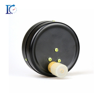 Manomètre DACHENG Y-100Z 100 mm à connexion axiale en cuivre, boîtier en acier au carbone, protection IP54, 0-600 bars