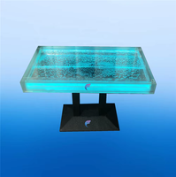 Comptoir de bar lumineux LED à changement de couleur, design moderne, pour club de nuit commercial, bar à vin, aquarium, bar à domicile en plastique, centre commercial