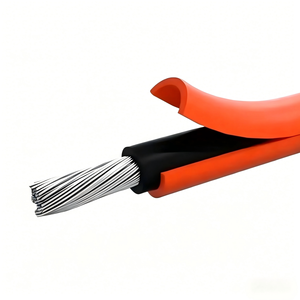 Câble solaire photovoltaïque monoconducteur toronné en cuivre étamé 1500V CC, isolation XLPE, <span class=keywords><strong>gaine</strong></span> XLPO pour projets <span class=keywords><strong>électrique</strong></span>s publics - Product Image 2