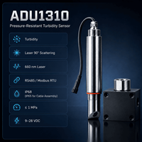 Sonde de turbidité numérique avec sortie RS485 Modbus-RTU 4-20 mA, sonde submersible IP68