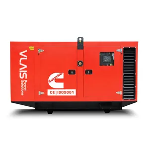 VLAIS Water-cooled super silent 100kw diesel generator with VLAIS engine factory price for sale diesel genset