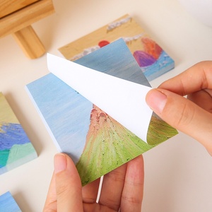 <span class=keywords><strong>Notas</strong></span> Adhesivas con Diseño <span class=keywords><strong>de</strong></span> Pintura al Óleo Estilo Instagram, <span class=keywords><strong>de</strong></span> Alta Estética, para Universidad/Preparatoria, Lindas <span class=keywords><strong>Notas</strong></span> Adhesivas - Product Image 4