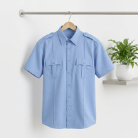 Uniformes de sécurité pour hommes en coton et polyester respirants, personnalisés, de haute qualité, pour l'été – Vente chaude