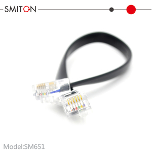 Nuevo <span class=keywords><strong>Cable</strong></span> Telefónico RJ12 con Conector 6P6C <span class=keywords><strong>de</strong></span> Bloqueo Izquierdo, <span class=keywords><strong>Cable</strong></span> con Conductor <span class=keywords><strong>de</strong></span> Cobre para Interiores, Compatible con Le.go - Product Image 6