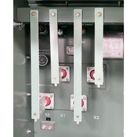 Transformateur de distribution de puissance triphasé à alimentation radiale, bobinage en aluminium, refroidissement ONAN/ONAF, monté sur socle, 10 kV 1000 kVA, JZP