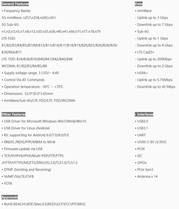 SIMCOM SIM8300G-M2 M.2 5G โมดูลการสื่อสารรองรับ 5G NR LTE HSPA+ ออกแบบมาสำหรับเราเตอร์อุตสาหกรรมอุปกรณ์ M2M IoT - Product Image 3