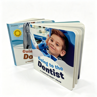 Service d'impression de livres cartonnés personnalisés à faible MOQ, fabrication OEM de livres d'histoires pour enfants en carton couleur, usine d'impression de livres cartonnés sur mesure