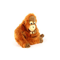 Peluche longue personnalisée Grand Orang-outan peluche singe Bébé et mère