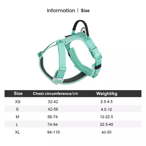 Harness Anjing Desain Baru OEM Better Walk, Pilihan Warna Beragam, Bahan Nylon Lembut untuk Latihan dan Jalan-jalan Anjing - Product Image 4