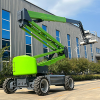 Plateforme élévatrice articulée autopropulsée Genie JLG Skylift électrique diesel avec bras télescopique à grande portée