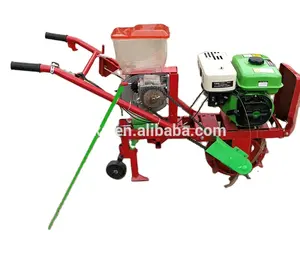 Hot Sale Hand push corn planter machine/corn seeder machine with diesel engine