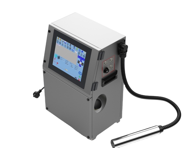 Yaomatec Hot Selling High Quality Automatic CIJ Coding Machine Industrial Continuous Inkjet Printer for Bottle Wire Cable Pipe