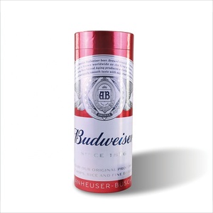 New Design Customized Beer Shape Cylinder Box Rigid Cardboard Paper Tube Box - Product Image 6