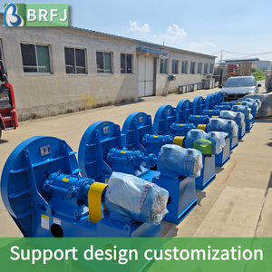 75KW 용광로 유도 외풍 팬, 연도 가스 재활용 팬, 열풍 순환 원심 팬 - Product Image 5