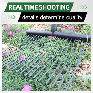 Presa di fabbrica in acciaio metallo strumenti a mano personalizzati giardino agricoltura scavando forcella per stalle - Product Image 4