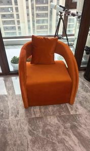 Sillón de Diseño Moderno con Brazos, Sillón de Descanso para Sala de Estar, Sillón Ocasional para Salón - Product Image 6