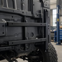 Support de cadre de rack usiné CNC pour automobiles et camions - Acier inoxydable/Aluminium Marque JiuDing