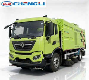 Camion balayeuse électrique DFAC pour l'assainissement municipal, le nettoyage des rues, l'élimination de la poussière des routes urbaines, personnalisation - Product Image 1