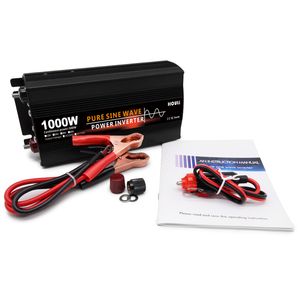 Jingshenpu — onduleur électrique <span class=keywords><strong>24V</strong></span> à onde sinusoïdale Pure, 1000W, <span class=keywords><strong>12V</strong></span> <span class=keywords><strong>vers</strong></span> 220V, pour générateur voiture - Product Image 6
