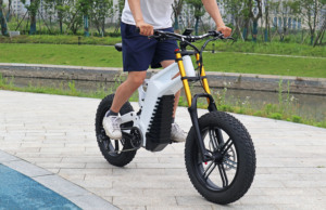 Bicicleta Eléctrica de Neumáticos Gruesos para Adultos, Versión Básica de Fibra de Carbono, 1000W, 48V 20Ah, 7 Velocidades, 70km/h - Product Image 6