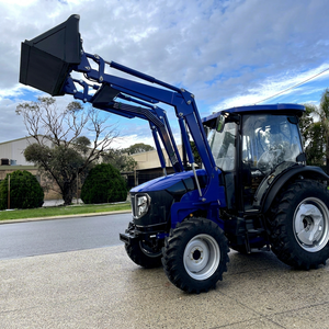 Tracteur à roues LOVOL TB754 haute performance avec chargeur frontal, moteur de pompe, moteur 75 CV, boîte de vitesses et roulement pour l'agriculture - Product Image 1