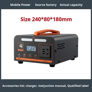 Portable Power Station 220V Large Capacity Lithium <b>Battery</b> Outdoor <b>Backup</b> for Camping Road Trips 6000 Sine Wave Portable Power B - Product Image 6