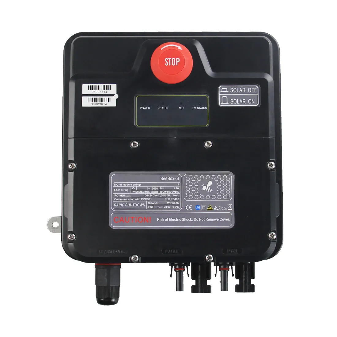 GNE Solar PV Desligamento Rápido Interruptor Controlador Beebox-H PLC Dispositivo de Processamento de Dados para Optimizer Otimização do Módulo PV & Monit