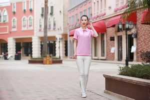 Original 100% Pique <span class=keywords><strong>CVC</strong></span> coton chemise polo de golf personnalisé blanc luxe polo T-shirt hommes polos pour hommes - Product Image 4