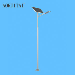 Gaocheng Q235 стальной материал 4 м 5 м 6 м 7 м винтажный садовый уличный фонарь - Product Image 1