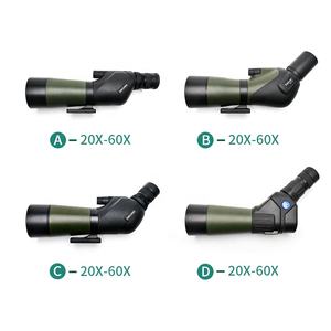 BINOCK <span class=keywords><strong>20</strong></span>-60x60mm 디지털 접안 렌즈 조류 관찰 장비 단안 및 쌍안경 점사 범위 - Product Image 3