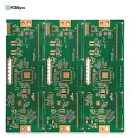 Circuit imprimé RF Rogers RT/duroid 5870 12L, argenté par immersion, 0,254 mm (10 mil), cuivre 0,5 Er2,33, DC-26,5 GHz pour antenne GPS/GNSS, classe 3 IPC