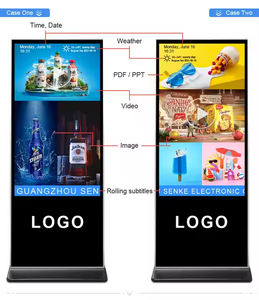 CH 43 49 55 pulgadas Pantalla de máquina de publicidad de señalización digital de pie para presentaciones de video de tiendas minoristas - Product Image 4