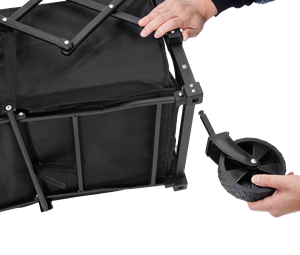 BNcompany YDC-2501 Großhandel Heavy Duty Klapp wagen Wagen Utility Camping Auto Strand Garten <span class=keywords><strong>Trolley</strong></span> Faltbarer Strand & Garten Wagen - Product Image 4