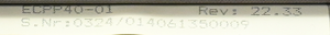 PLC PP40 ECPP40-01 パラレルプロセッサモジュール - Product Image 3