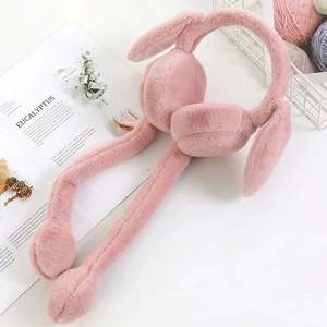 New Fashion Moving <b>Earmuffs</b> Foldable Children Women Faux <b>Fur</b> Winter Warm <b>Earmuffs</b> Airbag Moving Ears - Product Image 4
