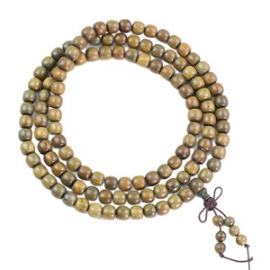 Sandalwood <b>Bracelets</b> 7x8MM 108 Beads Round Wooden Prayer Beads Unisex Couple Jewelry Gift - Product Image 4